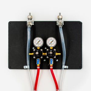 Two Product Wall Bracket Panel