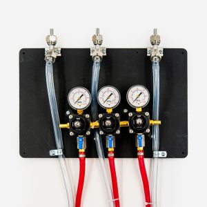 Three Product Wall Bracket Panel