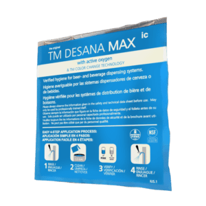 Desana Max Beverage Line Cleaning Chemical - 225 Packets per Case