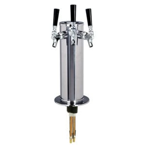 4" Column Tower - Stainless Faucets